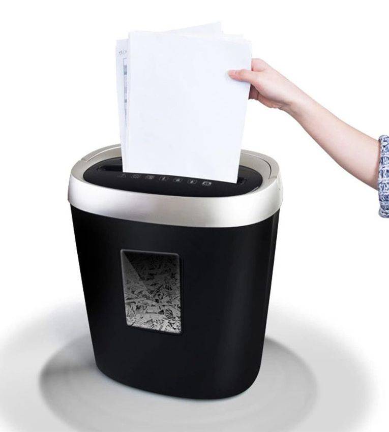Deli 9929 Destructeur de Papier - Sécurité Maximale pour Vos Documents